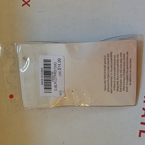 NWT PIERCED NATION ALL BLUE ACRYLIC PLUGS AND TAPERS - Picture 2 of 3